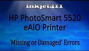 HP Photosmart 5520 Error Troubleshooting