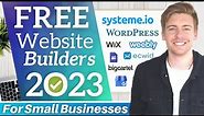 Top 5 FREE Website Builders for Small Business [2023]