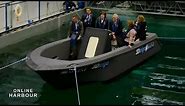 The world's largest 3D printed boat built by the largest 3D printer