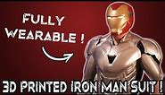 3D Printing a Fully Wearable Iron Man Mark 85 Suit | Iron Man MK85 Suit Update 23
