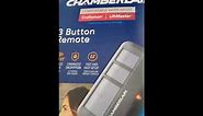 How to program new garage door opener remotes, purple button for Liftmaster, Chamberlain, Craftsman.