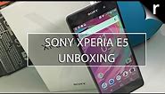 Sony Xperia E5 Unboxing and Hands-On Review