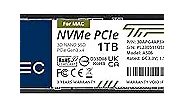 Timetec 1TB MAC SSD NVMe PCIe Gen3x4 3D NAND TLC Read Up to 1,900MB/s Compatible with Apple MacBook Air (2013-2015, 2017), MacBook Pro (2013-2015), iMac (2013-2019), Mac Pro (2013), Mac Mini (2014)