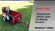 ScootaTrailer Vehicle Trailer For Mobility Scooters