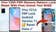 VIVO Y21A. V2149 FRP Unlock With UMT 😆 🔥🔥🔥