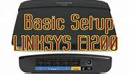 Basic Setup LINKSYS E1200 Router for PPPoE and WIFI