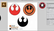 Make the Star Wars Rebel Insignia in Illustrator