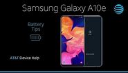 Optimize Battery Life on your Samsung Galaxy A10e | AT&T Wireless