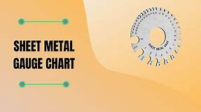 Sheet Metal Gauge Chart: Gauge Thickness Chart | RiansClub