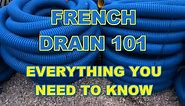 How do I Install a French Drain? French Drain 101 - Everything You Need to Know!