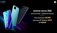 realme narzo 30A | Sale Starts 5th Mar, Noon