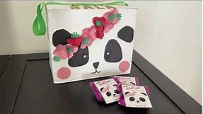 DIY Panda Valentine Box and Free Printable Panda Valentines