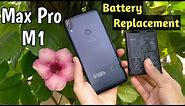 [Eng] Asus Zenfone Max Pro M1 Battery Replacement DIY | How to Open Cover, Remove Fingerprint Sensor
