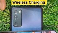 How to use the Samsung galaxy reverse wireless charging feature