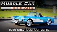 1959 Chevrolet Corvette 283 Fuel Injection Muscle Car Of The Week Episode #192 Video