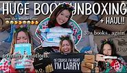 a huge end of the year book unboxing haul (again)