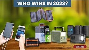 Best Solar Power Banks of 2023 - (don’t buy one before watching this)