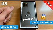 iPhone 11 Pro unboxing Space Gray 256GB - First look in 4K