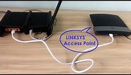 How to add a Linksys router as an Access point