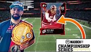 HOW JOKE WON THE $220,000 MADDEN CHAMPIONSHIP WITH A PUNTER AT QB!