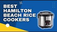 Top 3 Best Hamilton Beach Rice Cookers in 2023