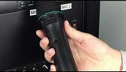 Tuning your microphone into a Mipro Portable PA