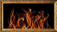 Fire Aesthetic | Framed Art For TV Screen | 4K | No Music