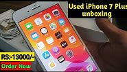 Second hand iPhone 7 Plus Unboxing in India || Used iPhone 7 Plus Unboxing in India || old iPhone
