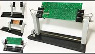 How to make DIY Clamp PCB Holderstand at home // less than 1$