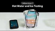 World's First Notch Screen Rugged Phone Ulefone Armor 5 Hot Water and Ice testing