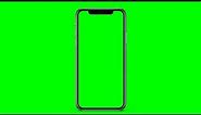 iPhone x green screen.