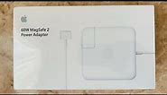 Unboxing  60W MagSafe 2 Power Adapter (MacBook Pro Retina/MacBook Air Charger)