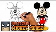 How to Draw Mickey Mouse | Disney