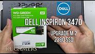 DELL Inspiron 3470 SFF Small Form Factor Desktop PC upgrade M.2 2280 SSD & Clone Windows 10