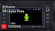 Toyota Entune l Siri Eyes Free | Toyota