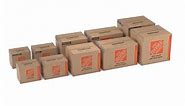The Home Depot 21 in. L x 15 in. W x 16 in. D Heavy-Duty Medium Moving Box with Handles HDMBX