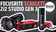 Focusrite Scarlett 2i2 Studio 3rd Gen Unboxing - Bundle Review Part 1