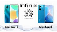 مقارنة Infinix Smart 6 VS Infinix Smart 7