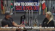 How To Correctly Size & Pick Out The Best Bat For Your Softball Player