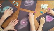 How to Draw a Spiral Galaxy with Chalk Pastels