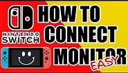 Nintendo Switch - How To Connect It To The PC Monitor By HDMI Easy Tutorial Guide