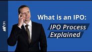 Initial Public Offering (IPO) Process