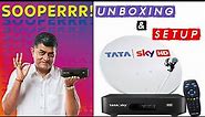 Unboxing Tata Sky HD Installation 2021 | Tata Sky Setup & Price | Tata Sky Set Top Box Connection