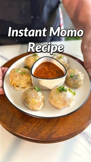 Instant Momo Recipe #momos #recipe #shorts