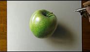 Have you ever seen an apple like that? 🍏 It's a DRAWING!