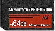 Original 64GB Memory Stick PRO-HG Duo HX64gb MagicGate for PSP Accessories Memory Card