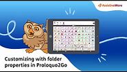Customizing with folder properties in Proloquo2Go