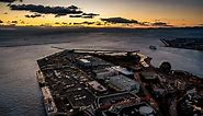Port, Ship, Evening. Free Stock Video