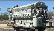 EMD 16-645-E6 diesel engine in Port Lavaca, Texas