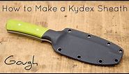 How to Make a Kydex Knife Sheath